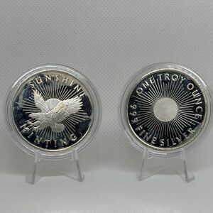 1 oz silver round - Sunshine minting bullion